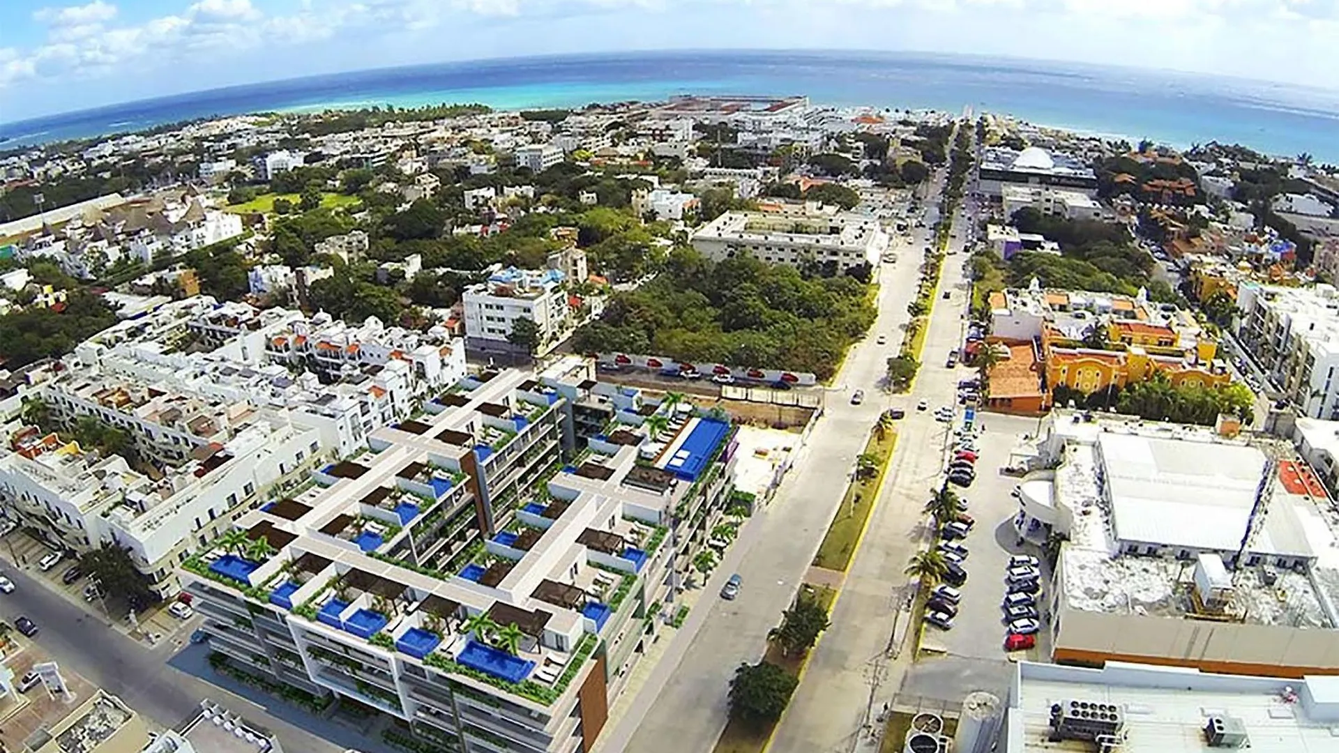 Luxury 1 Bedroom Condo - 2 Pools & Gym - At The City Condos - Descanso Playa del Carmen