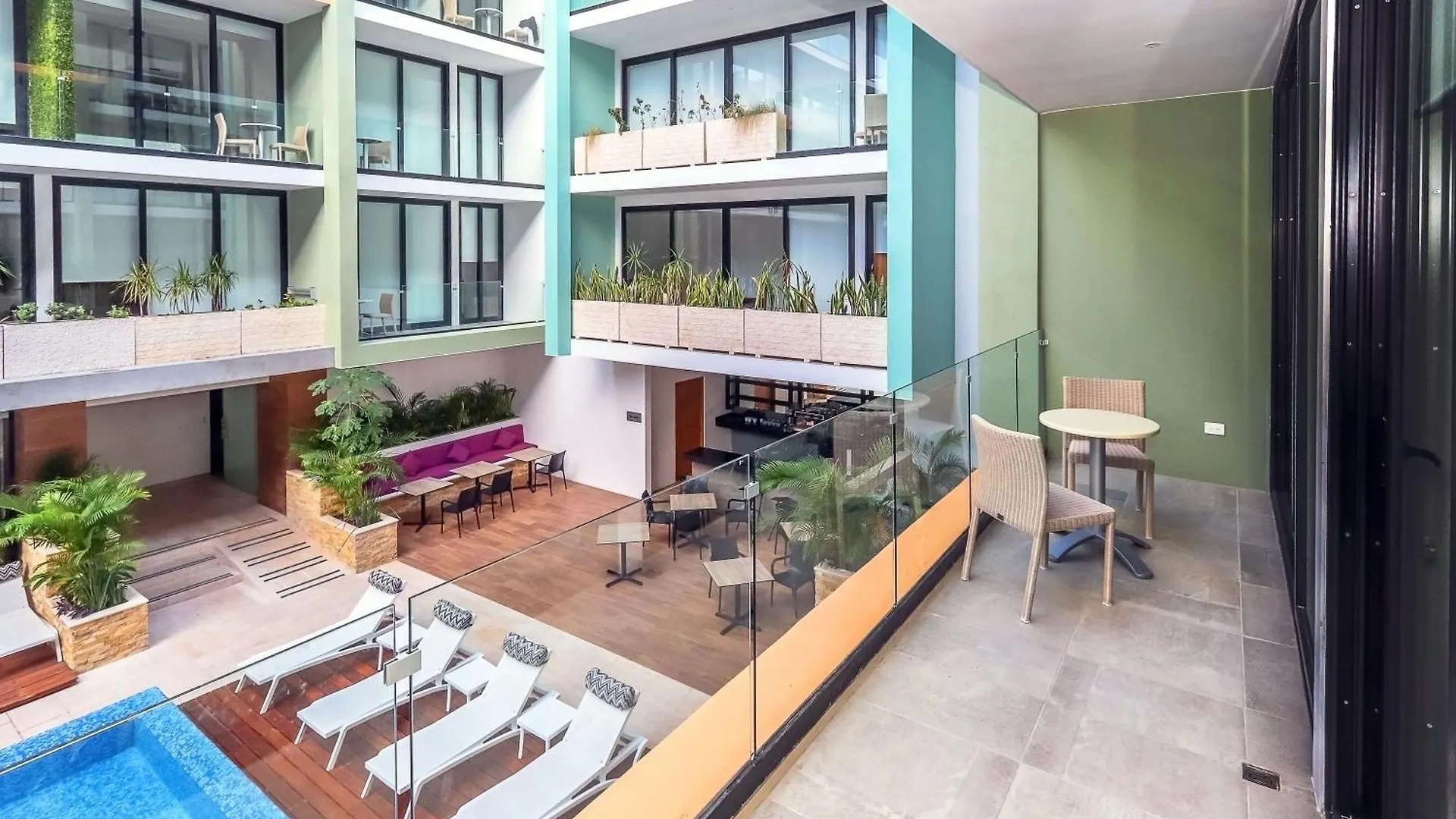 Apartmán Luxury 1 Bedroom Condo - 2 Pools & Gym - At The City Condos - Descanso Playa del Carmen